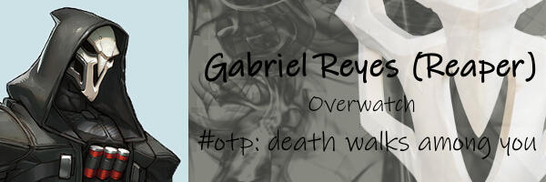 Gabriel Reyes (Reaper) from Overwatch