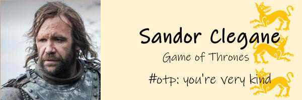 Sandor Clegane from Game of Thrones