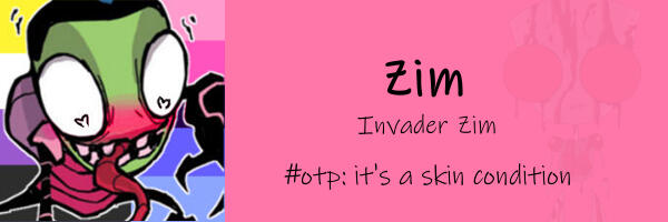 Zim from Invader Zim